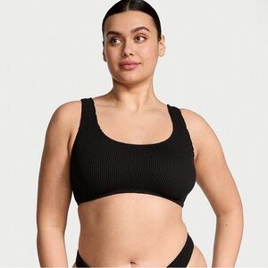 NWT Victoria’s Secret SWIM Crinkle Scoop Bralette Bikini Top